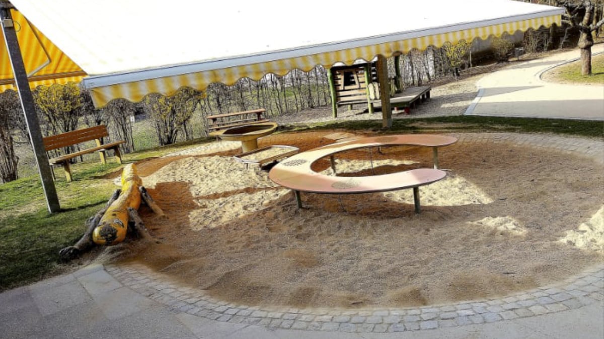 Kindergartenspielplatz